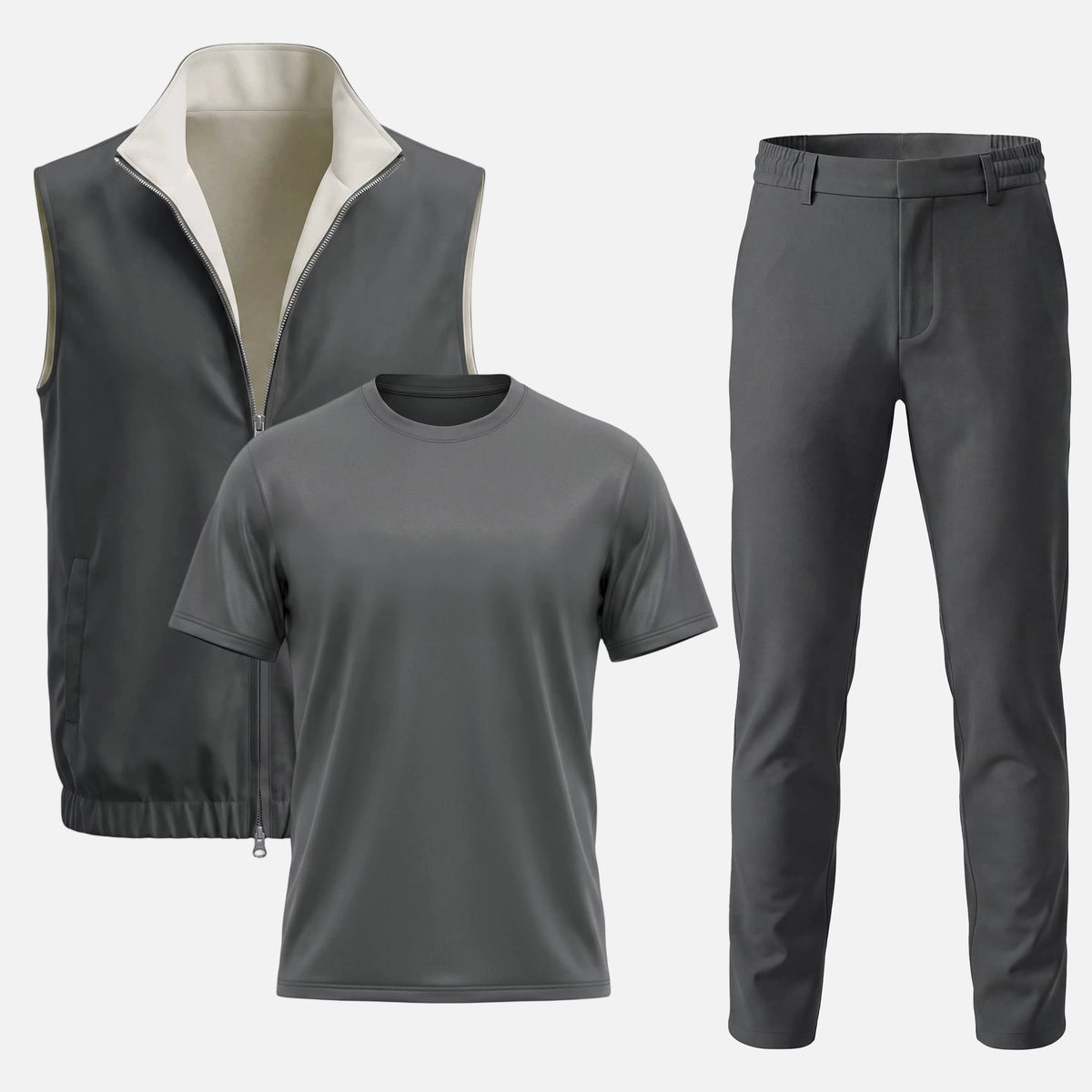 Alziano Light Gray Bundle